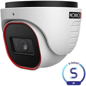 Provision IP Camera dome 4Mpix 12V IR-led 2.8-12mm M-zoom VF 7900277