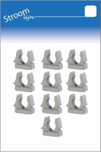 Enzo Klembeugel 031 16-22mm grijs JSL 10 stuks 6613295