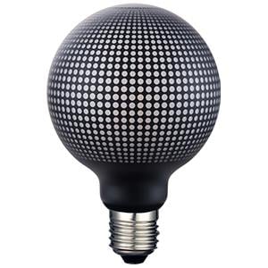 Enzo Nordlux LED Globe G95 E27 4-10W 2700K MAGICIAN stippen zwart 2760400