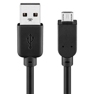 Enzo Goobay USB-micro laadkabel 1m zwart 9550350