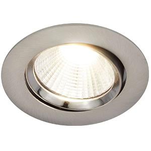 Enzo Nordlux LED Inbouwspot rond Dorado Smart Light rond nickel geschuurd 5 5W IP65 4806280