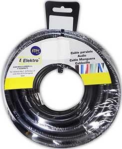 VMVS rond 3x1qmm zwart 10m - 1242091