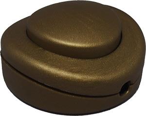 Enzo Vloerschakelaar rond goud 2A 7402030