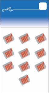Lasklem hersluitbaar 5-voudig max.4qmm Conex 10 stuks - 6647120