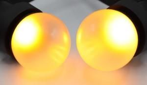 LED kogellamp E27 mat extra warm wit 1W - LED0148