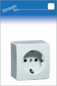 PEHA LW opbouw stopcontact RA enkel - 6678985