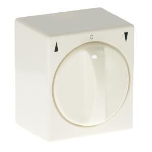 Opbouw jaloezie-draaischakelaar creme - 4660100