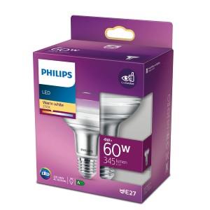 Philips LED spot R80 E27 4-60W 2700K blister 5103342