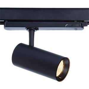 Enzo Tronix LED railspot 3-fase 8W zwart 40gr dimbaar 5050445
