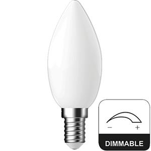 Enzo Energetic LED kaars E14 4 2-40W 2700K filament mat dimbaar 2720512