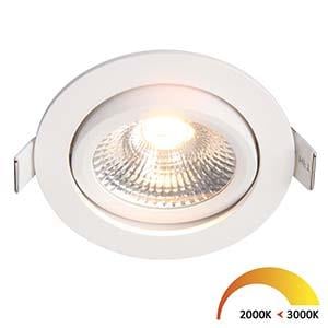 Enzo EcoDim LED inbouwspot 5W DimToWarm 85mm 36gr rond verstelbaar wit LED4700