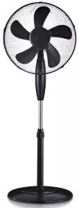 Enzo Statiefventilator 43cm draaiend 55W zwart 8652580