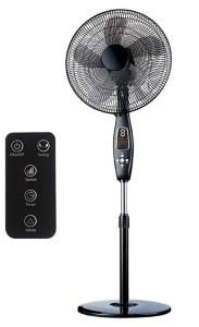 Enzo EDM Statiefventilator 40cm draaiend 60W zwart + AB 8652589