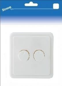 PEHA LW afdekplaat + knop voor DUO dimmer - 6655440