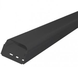 CANALIT Aircokanaal 90x65mm ANTRACIET 2m - 4748050
