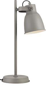 Enzo Nordlux Tafellamp Adrian grijs E27 47cm hoog 4800350