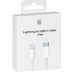 Enzo Apple USB-C Lightning laadkabel 1m wit 9540070