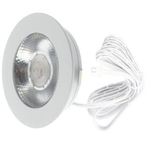 EcoDim LED meubelspot 3W 2700K 62mm rond wit - LED4900