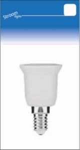 Enzo Lamphouder adapter E14 naar E27 6670006