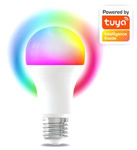 Enzo Denver LED GLS mat RGB E27 9W dimbaar SMART Wi-Fi TUYA LED5030