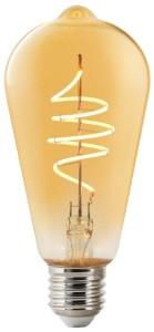 Nordlux LED ST64 E27 4,7-60W 2200K edison filament gold SMART dimbaar - 2770260