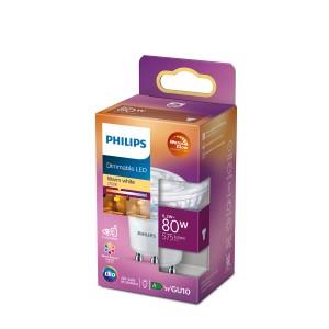 Philips LED spot GU10 230V 6 2-80W WarmGlow blister 5105356