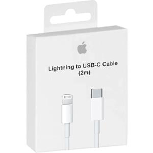 Enzo Apple USB-C Lightning laadkabel 2m wit 9540075