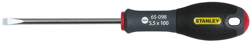Stanley handgereedschap FatMax Schroevendraaier Standaard 5,5 X 100mm - 1-65-098