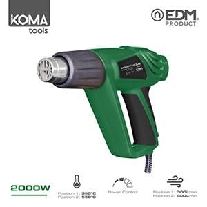 Enzo Koma tools heteluchtpistool | 2000W | 230V - 6490500