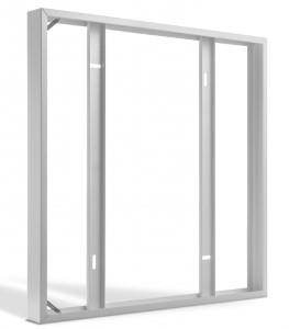 Enzo PFS Opbouwframe voor LED paneel 60x60x5 5cm wit 5417875