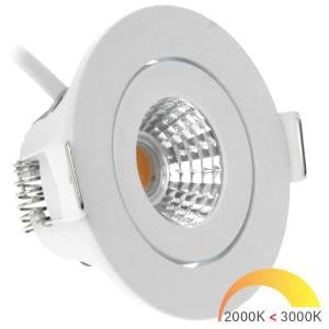 Enzo EcoDim LED inbouwspot 5W DimToWarm 62mm 36gr rond verstelbaar wit LED4730