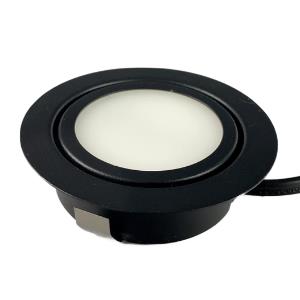 Enzo Hope Meubelspot inbouw LED 3W 3000K zwart 5012541