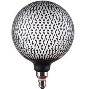 Enzo Nordlux LED Globe G200 E27 5-25W 2700K MAGICIAN net zwart 2760460
