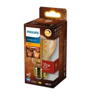 Philips LED GLS E27 4-25W 2000K filament gold dimbaar blister 5102516