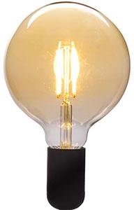 Enzo Denver LED Globe G125 filament E27 4 9W dimbaar SMART Wi-Fi TUYA LED5140