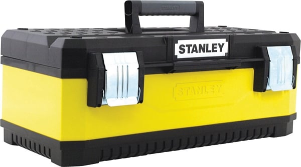 Stanley 20 Inch Metalen-Kunststof Gereedschapsbox