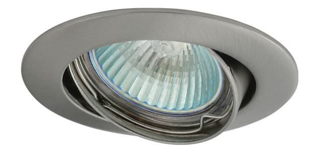 Rocalux Inbouw spot 50mm verstelbaar rond geschuurd staal 5013136