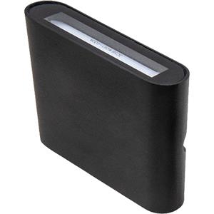 Enzo Tronix LED Wandlamp 6 9W up&down zwart 2700K 5082030