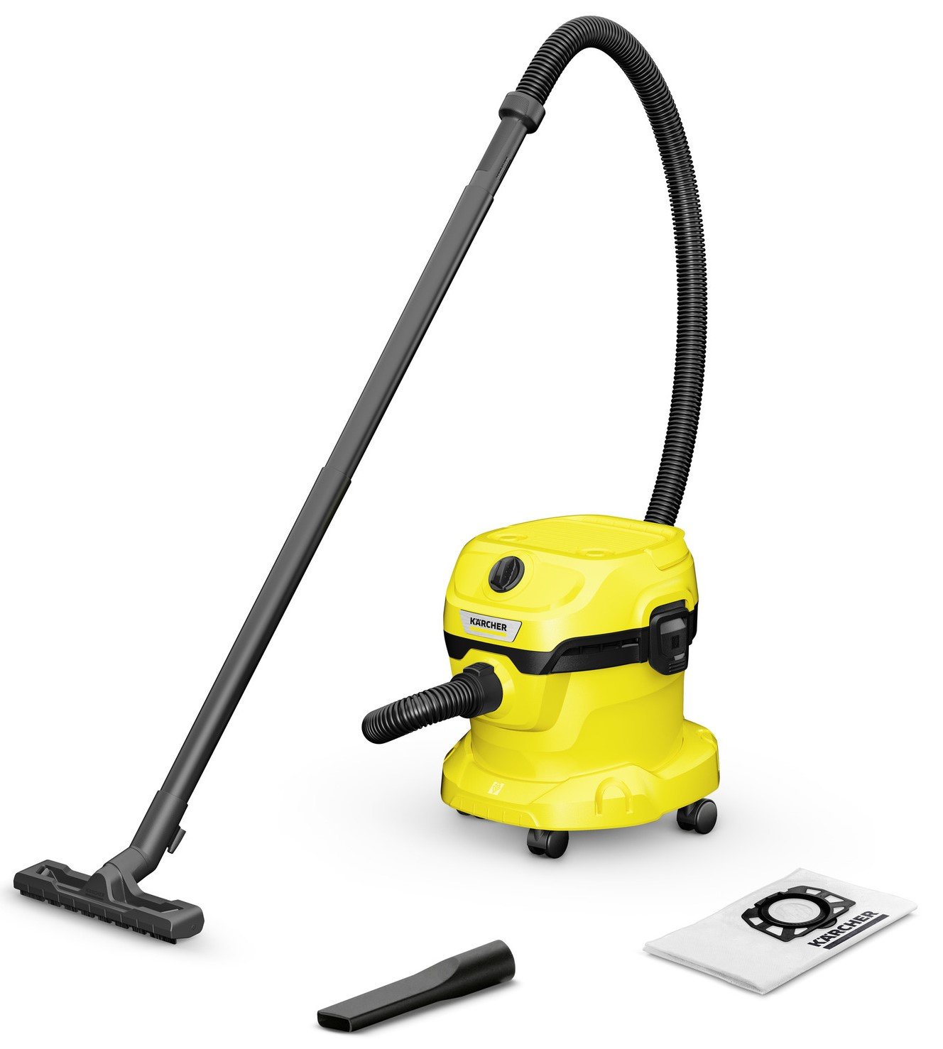 Karcher WD 2 PLUS V-12/4/18 Nat- en droogzuiger | 1000 W | 12L - 1.628-000.0