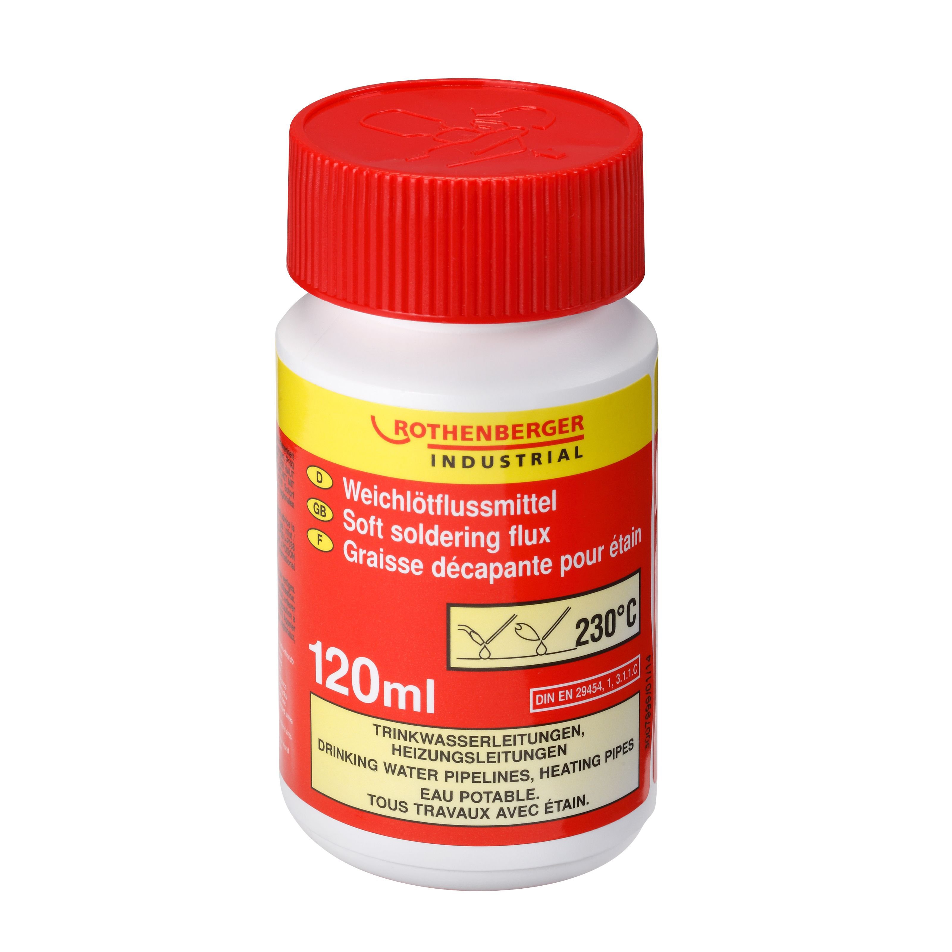 Rothenberger Zachtsoldeer Flux, 120ml - 1000000242 1000000242