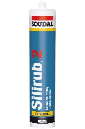 Soudal - Silirub 2 | Siliconenkit | Steenkleur | 300 ml - 100335