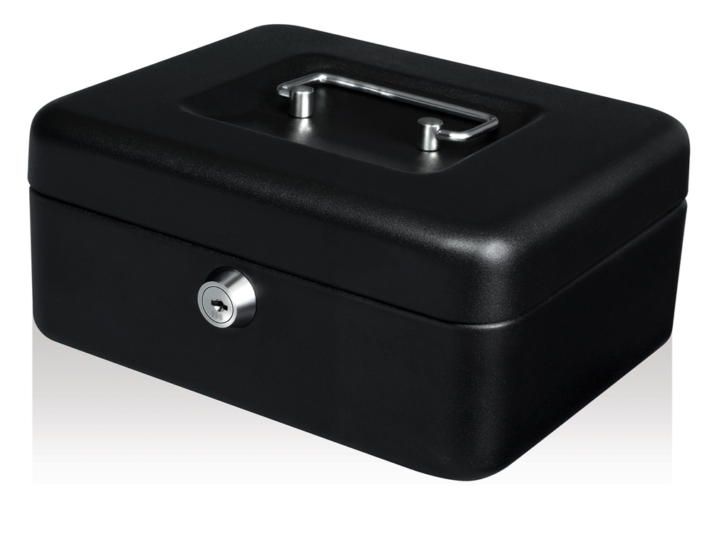 Yale YCB/090/BB3 Yale Cash Box Medium | sleutelbediend | 90x200x160mm | HxBxD: 90 x 200 x 160 mm - 10034526