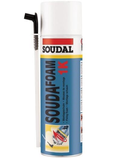 Soudal Soudafoam 1 K | PU Schuim | Champagne | 500 ml - 100392