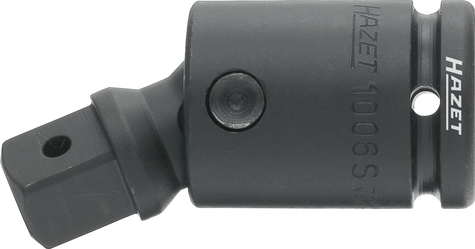 HAZET Krachtscharnierstuk 1006S · 3/4 inch (20 mm) vierkant hol · 3/4 inch (20 mm) vierkant massief · Lengte: 99 mm