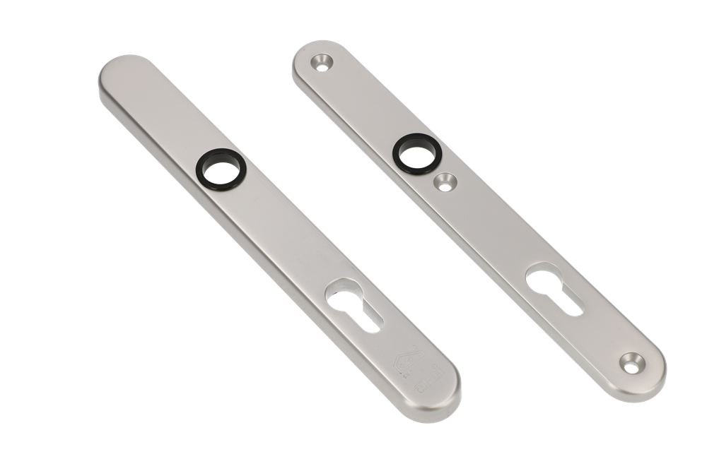 AMI Veiligheidsbeslag 257/32/2 Buiten +Binnen Profielcilinder 72 F1 Deurdikte 53/57 Mm - 835116