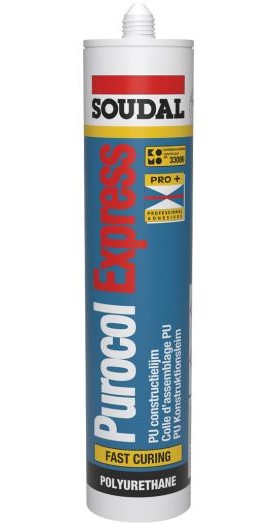 Soudal Purocol Express (D4) Komo | Constructielijm | D4 | 310 ml - 101127
