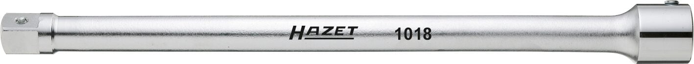 HAZET Verlengstuk 1018 · 3/4 inch (20 mm) vierkant hol · 3/4 inch (20 mm) vierkant massief · Lengte: 400 mm