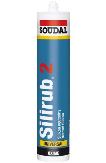 Soudal Silirub 2 | Siliconenkit | Teak | 300 ml - 102421