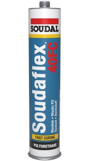 Soudal Soudaflex 40 FC | Lijmkit | Wit | 310 ml - 102642