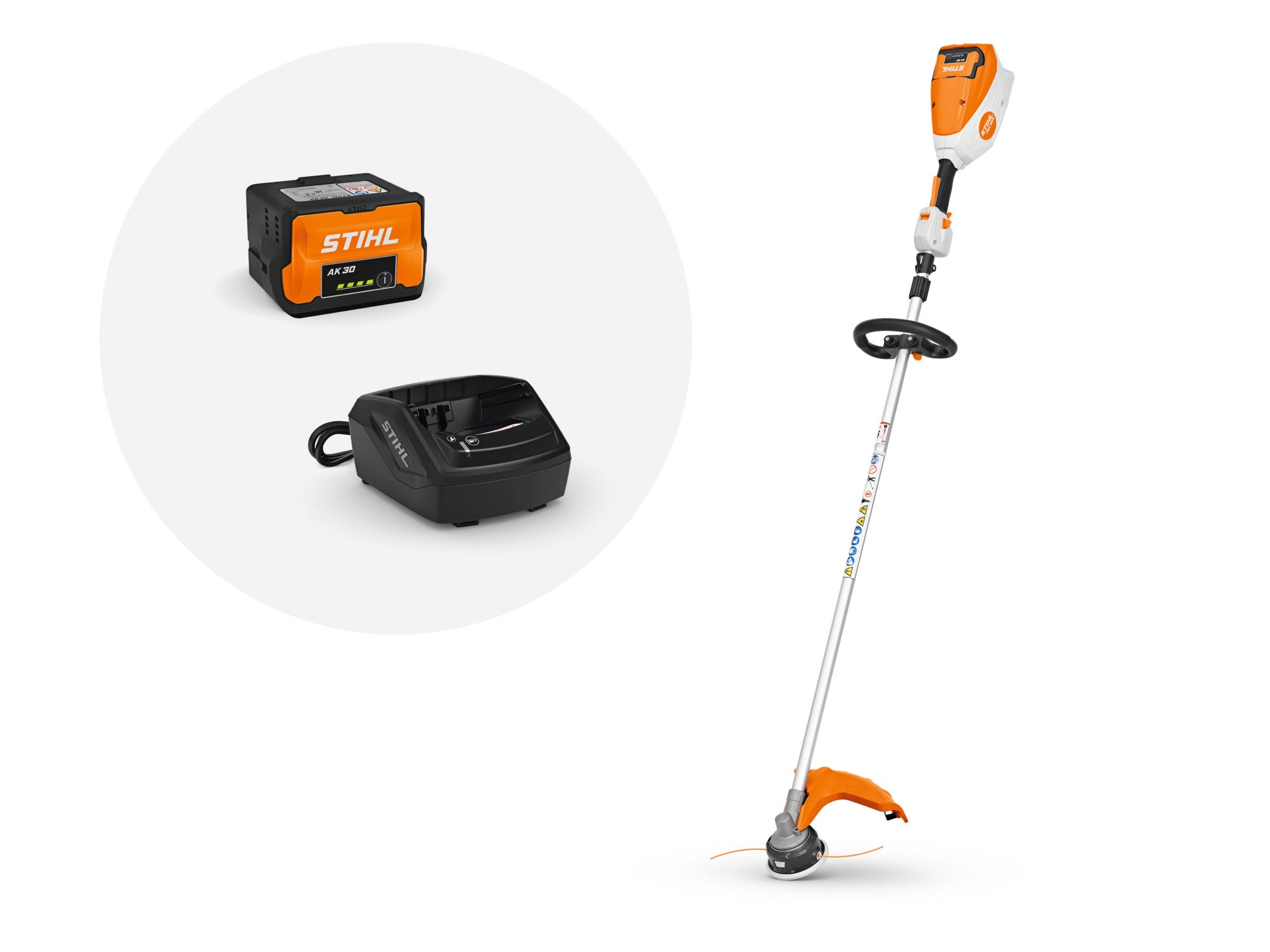 Stihl FSA 80 R SET Accu Kantenmaaier | C6-2 (AK 30+AL101) - FA080115730